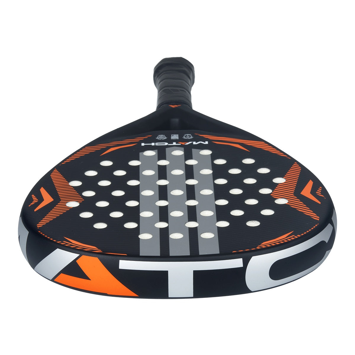 Adidas Match Black 2026 Padel Racket - Top