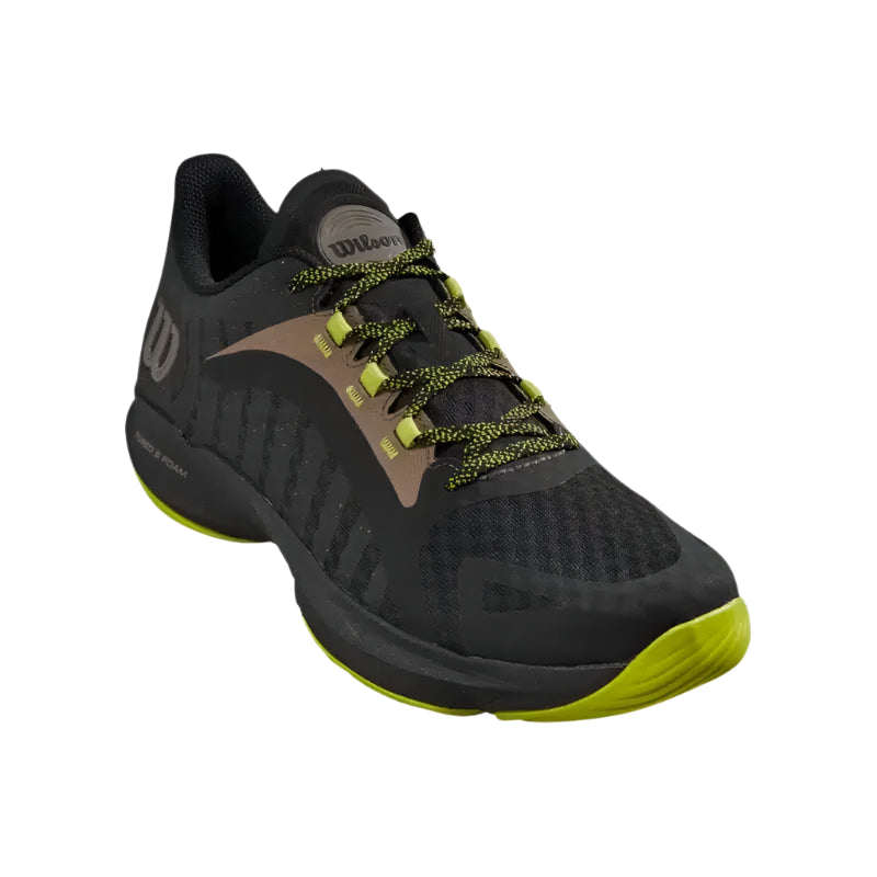 Wilson Hurakn Pro Padel Shoes - Black/Lime - Toe