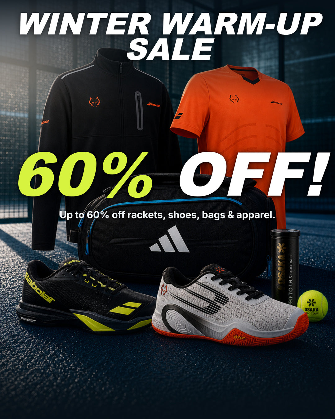 PadelZone Winter Warm-Up Sale