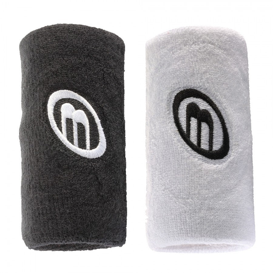 Bullpadel Wristband 2Pack - Black & White