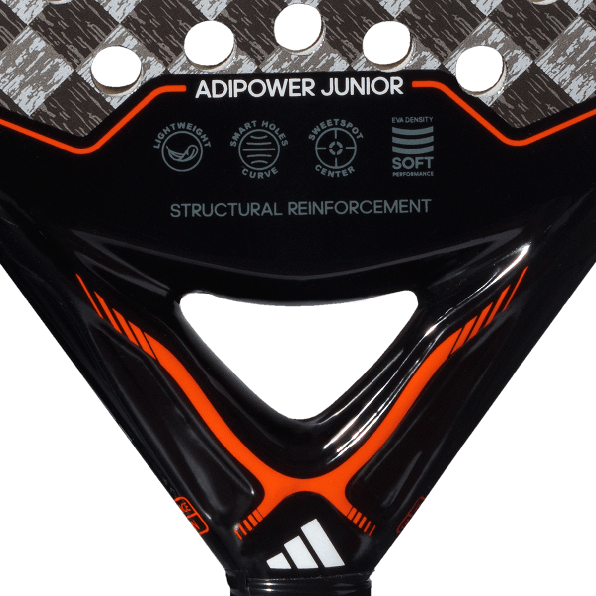 Adidas Adipower Junior 3.2 Padel Racket-Heart