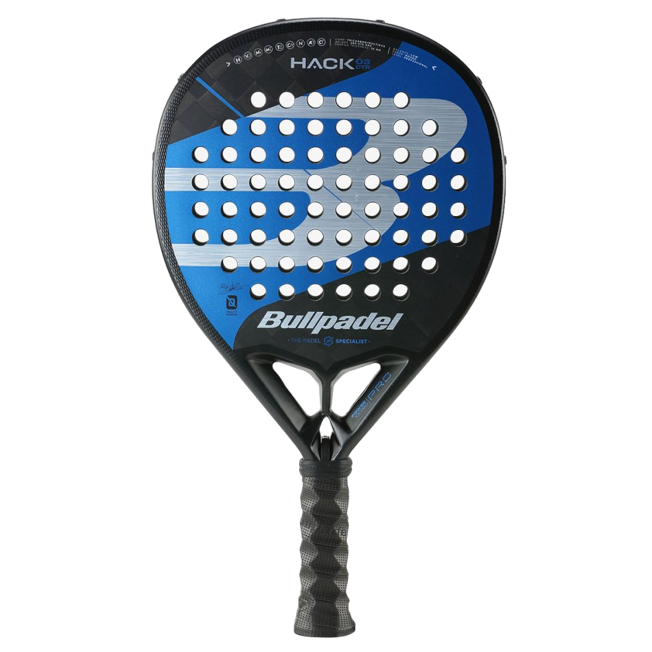 Bull Padel Control Racket Bullpadel Hack 03 Control Padel Racket - PadelZone