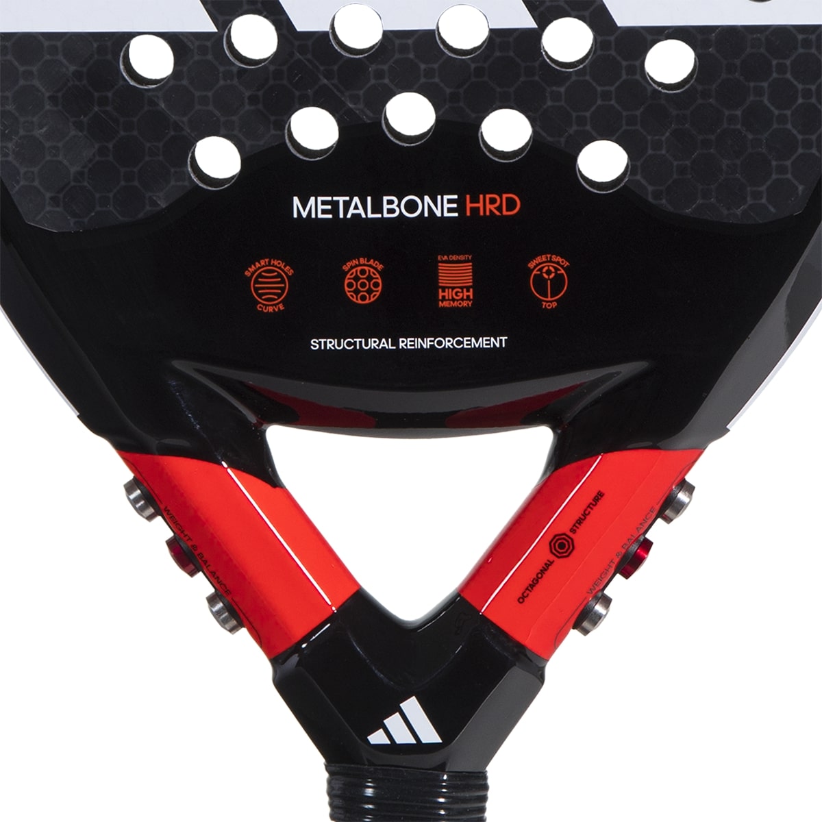 Adidas Metalbone HRD 3.2 Padel Racket-Heart