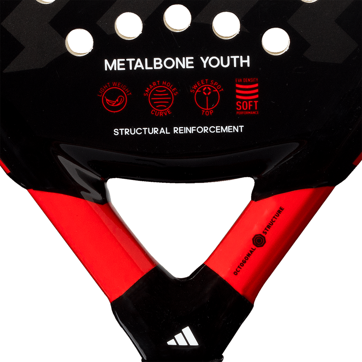 Adidas Metalbone Youth 3.2 Padel Racket-Heart