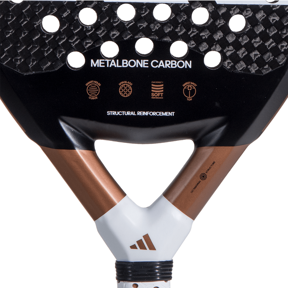 Adidas Metalbone Carbon Padel Racket-Heart