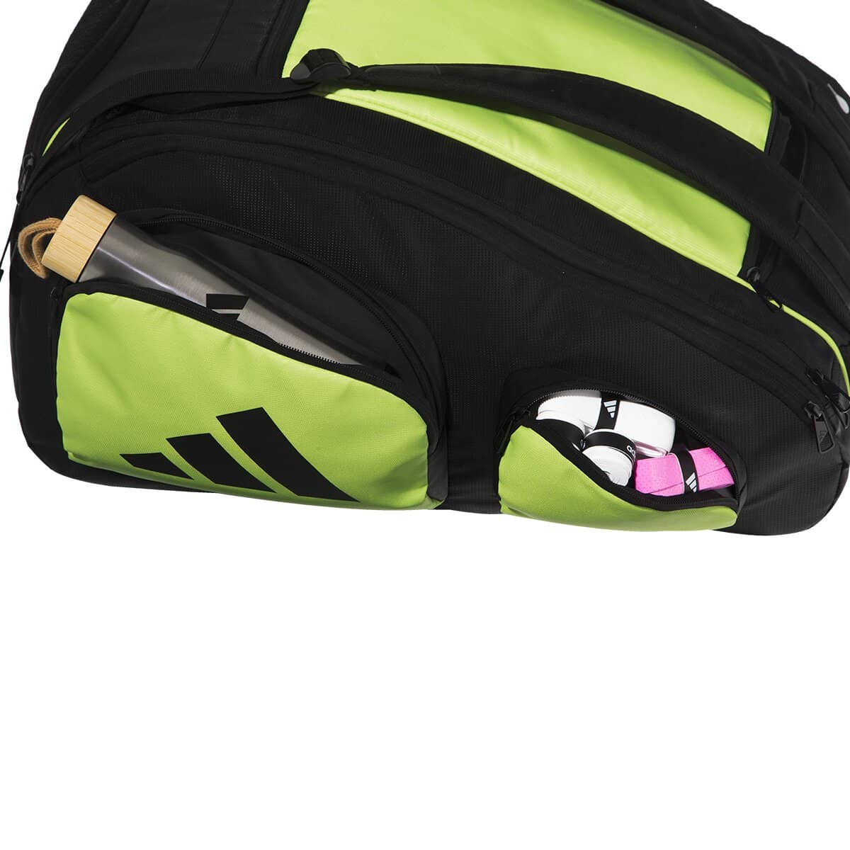 Adidas Pro Tour 3.2 Racket Bag - Lime-Side