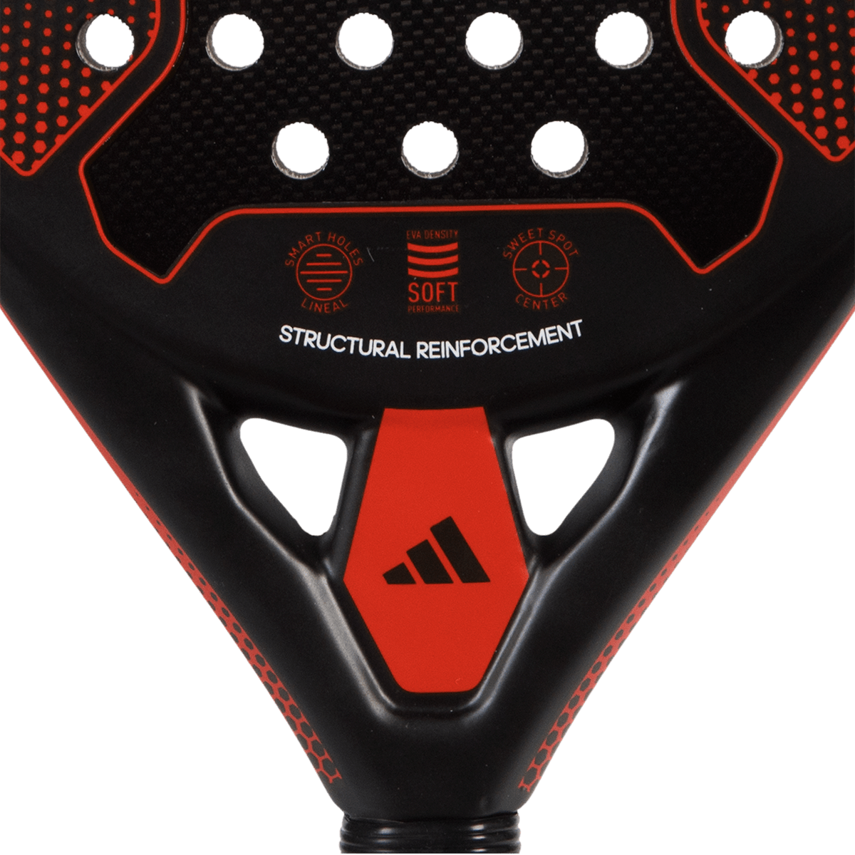 Adidas RX Carbon Padel Racket-Heart