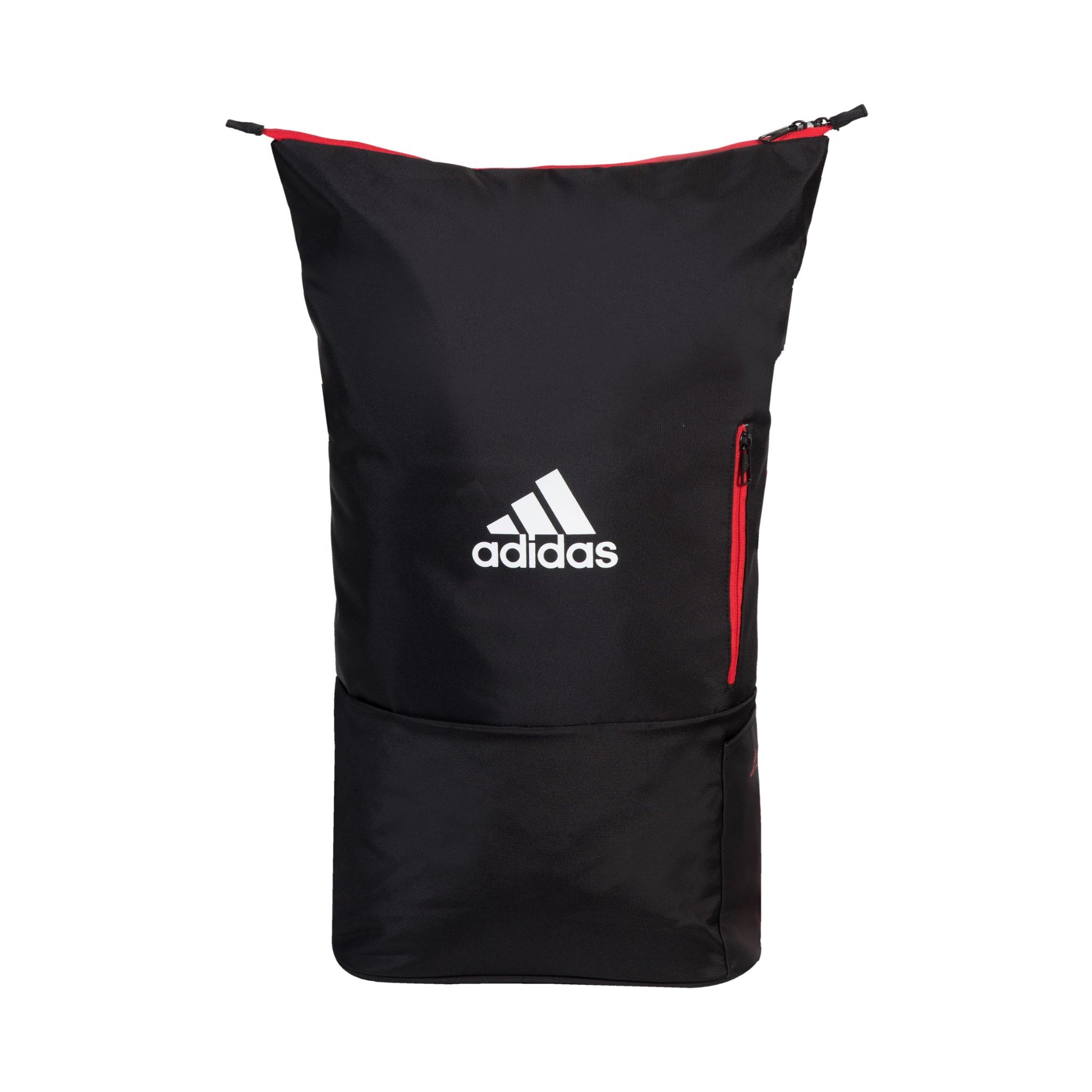 Adidas Multigame Backpack-Red-Front Stretched