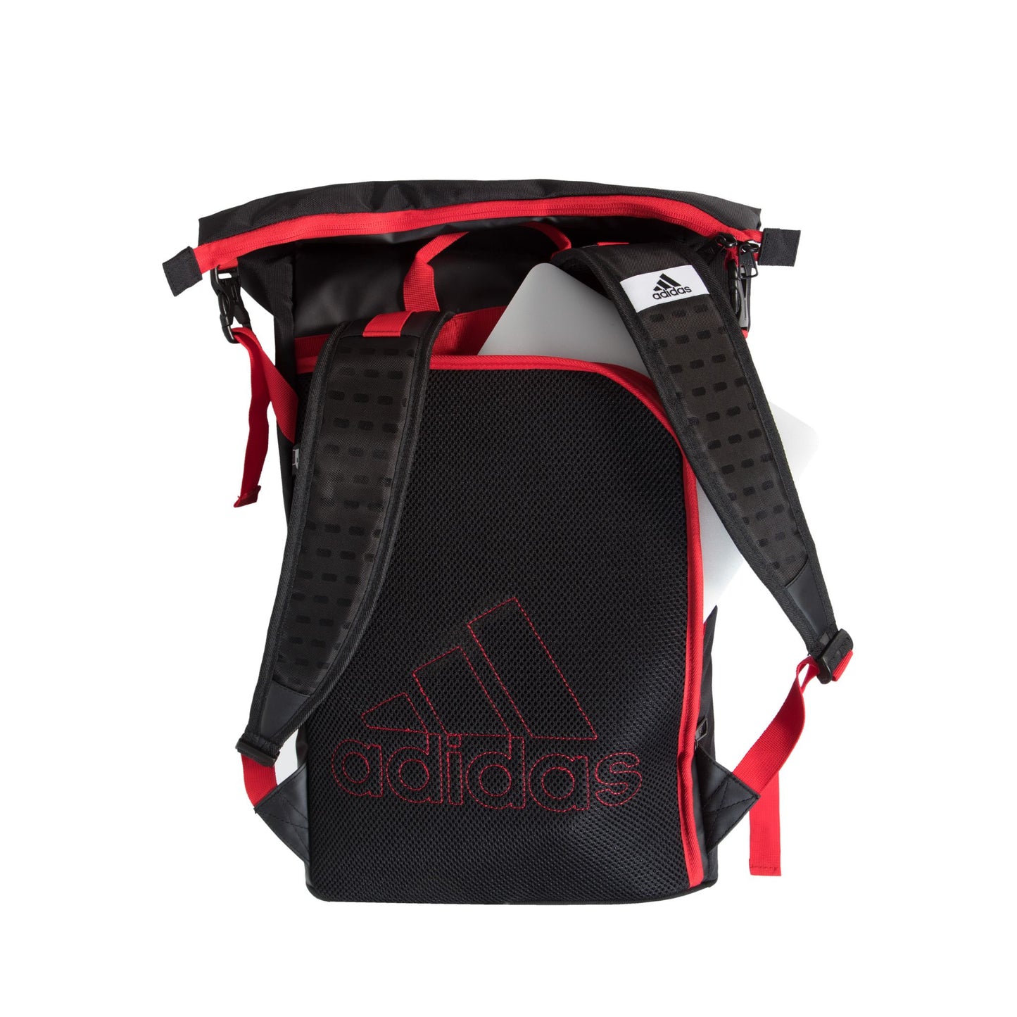 Adidas Multigame Backpack-Red-Back-Laptop