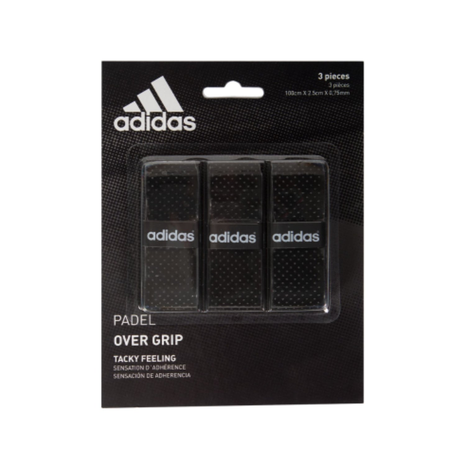 Adidas Padel Racket Overgrips - Black