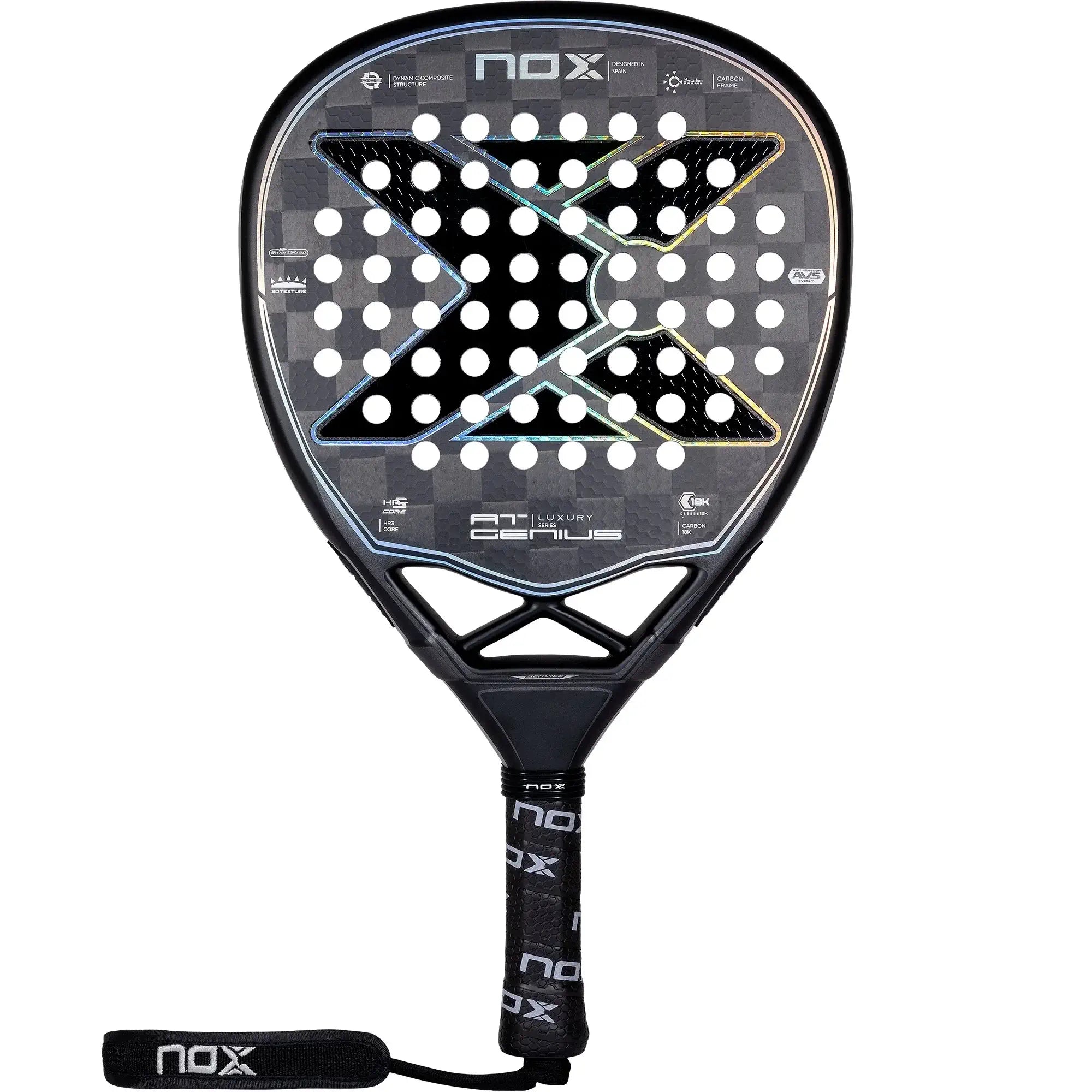 Nox AT10 Genius Attack 18K Padel Racket - Luxury Series – PadelZone