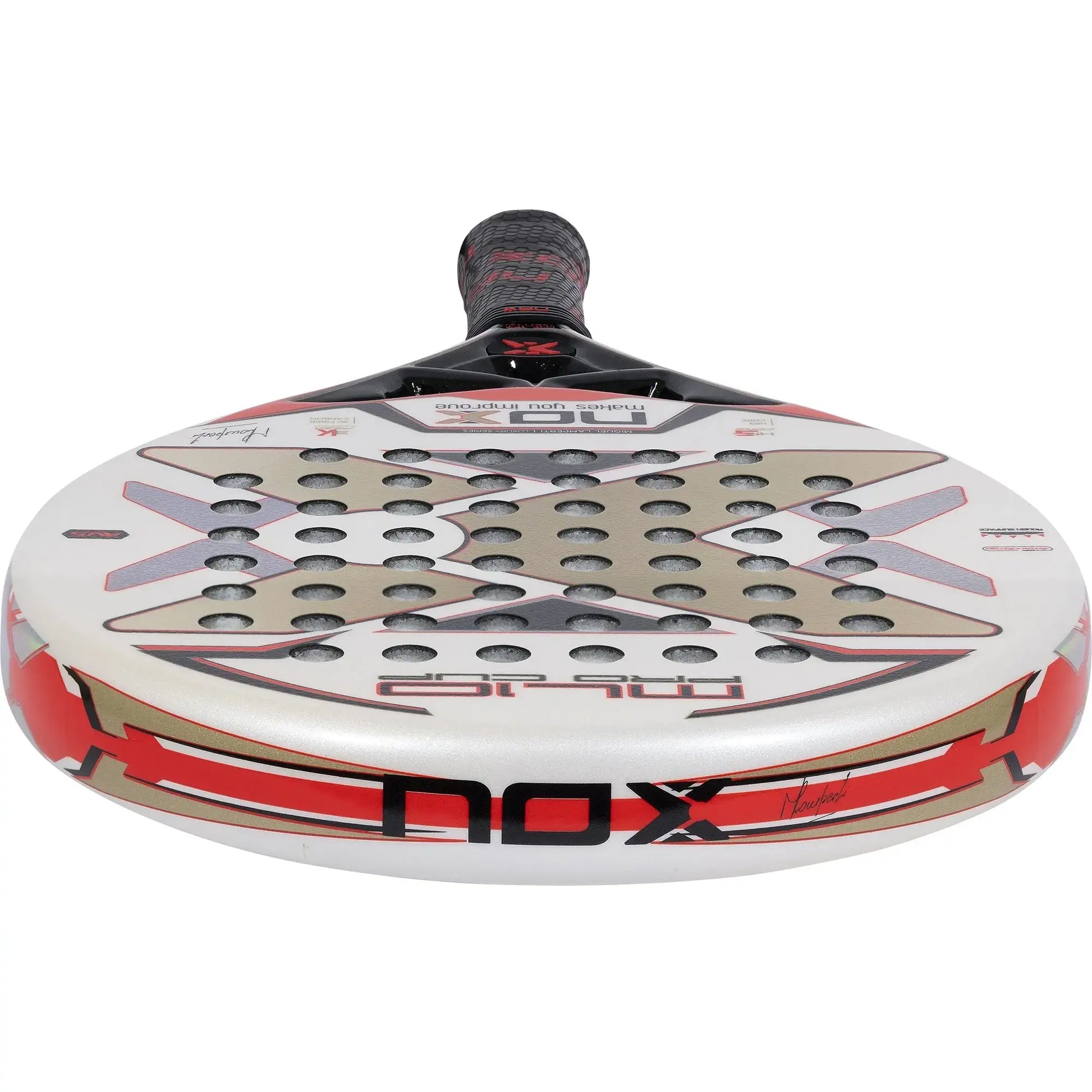 Nox ML10 Pro Cup Padel Racket 2023 - Luxury Series-Top