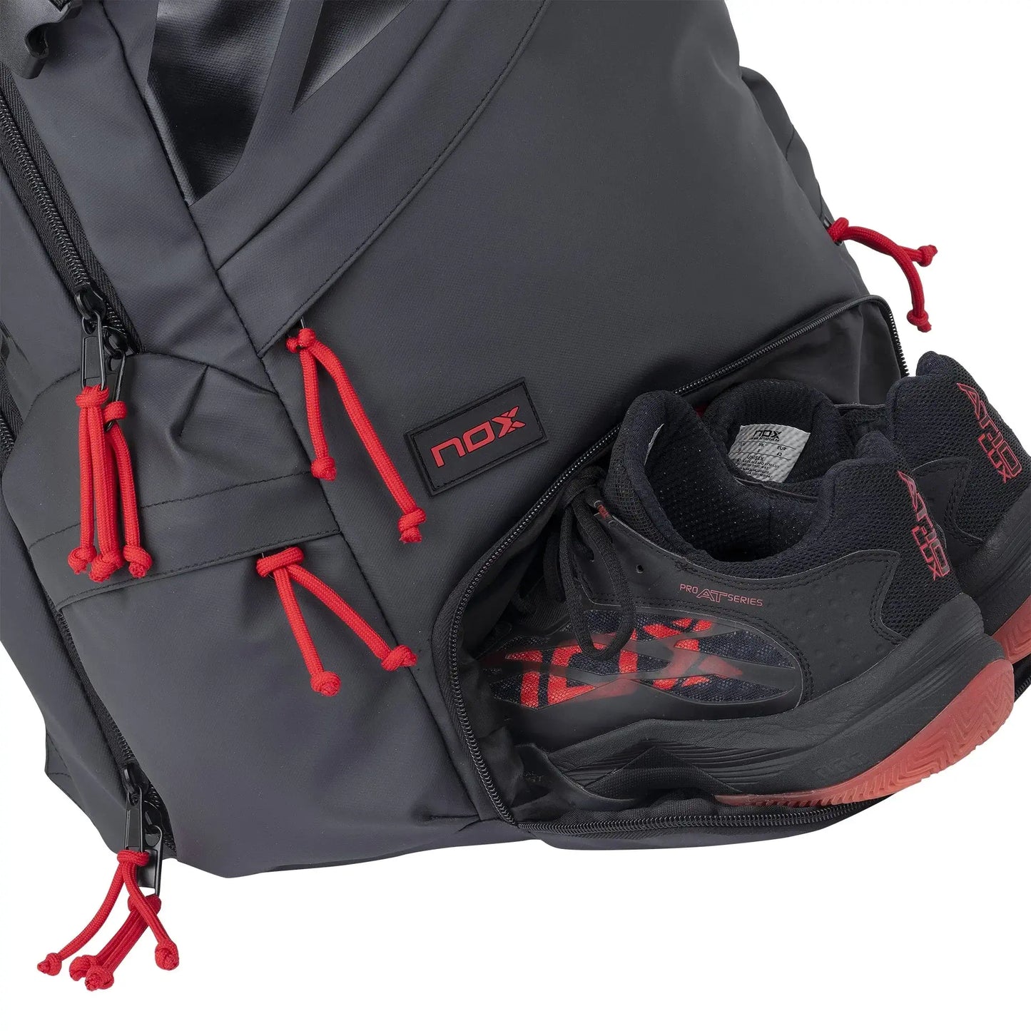 Nox AT10 Team Series Backpack - Black & Red-Shoes