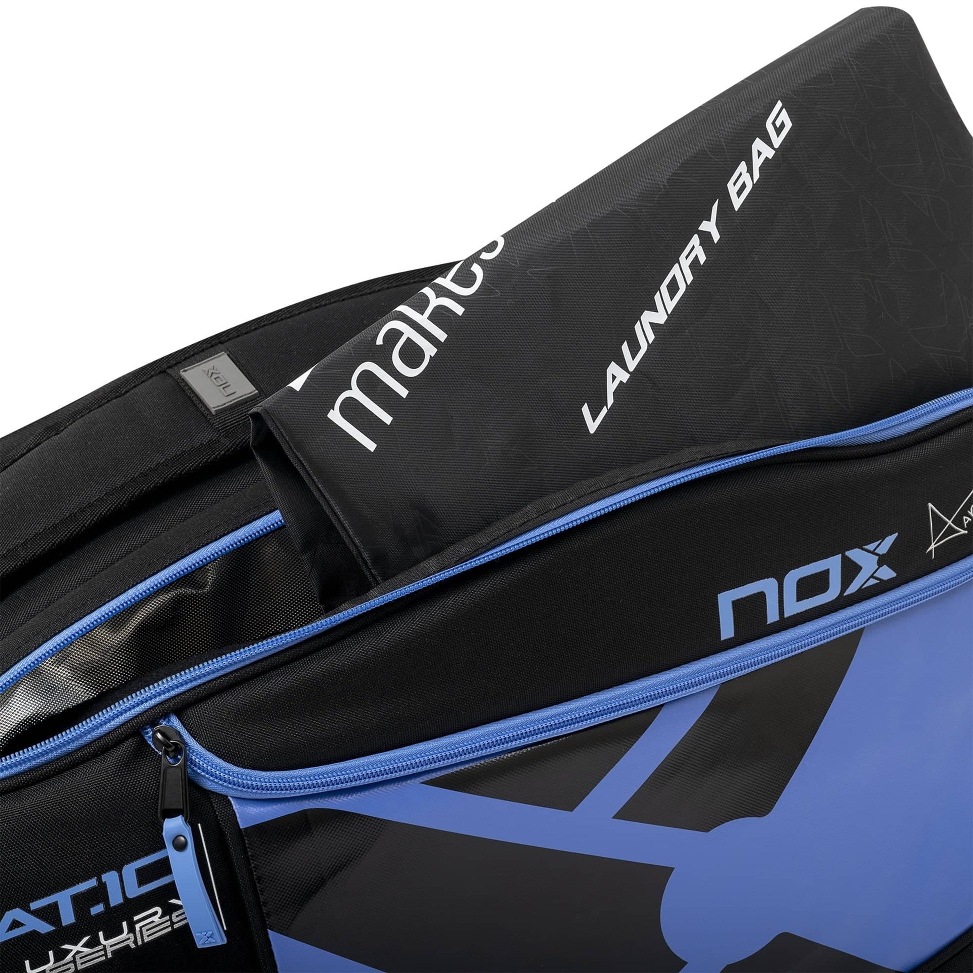 Nox AT10 Competition Trolley Padel Bag-Laundry Compartment 
